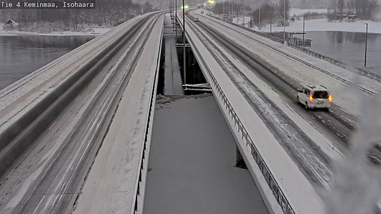 Weather Camera Image Väg 4 Keminmaa, Keminmaa, Lappi