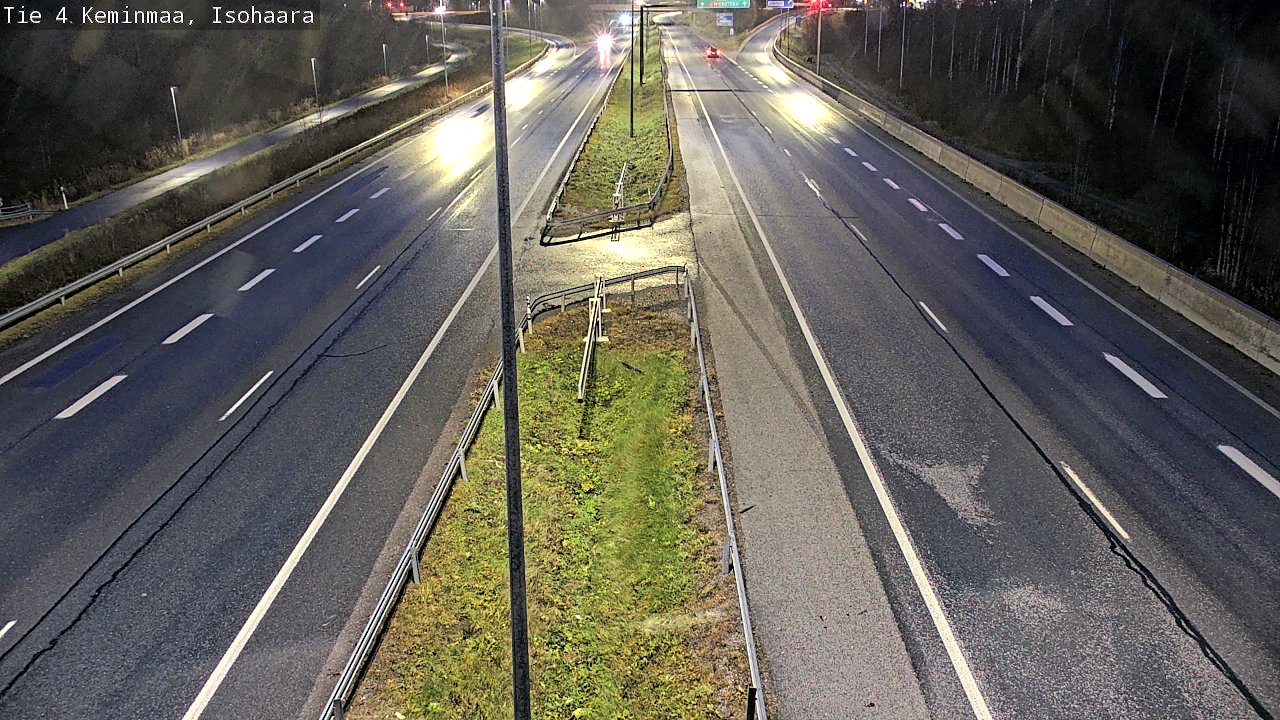 Weather Camera Image Road 4 Keminmaa, Keminmaa, Lappi