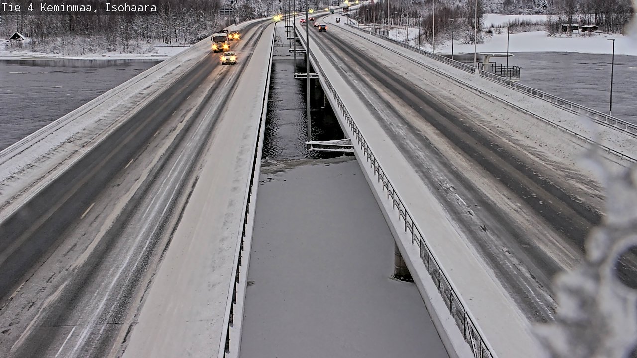 Weather Camera Image Väg 4 Keminmaa, Keminmaa, Lappi