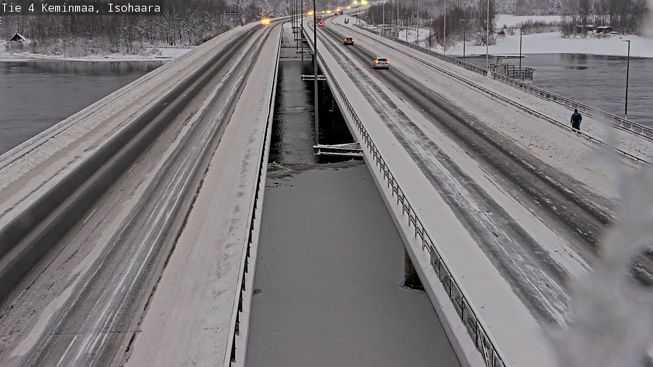 Weather Camera Image Väg 4 Keminmaa, Keminmaa, Lappi