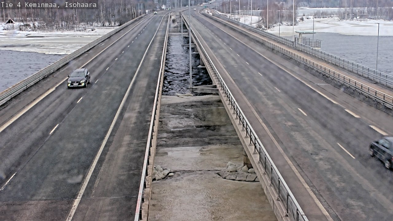 Weather Camera Image Road 4 Keminmaa, Keminmaa, Lappi