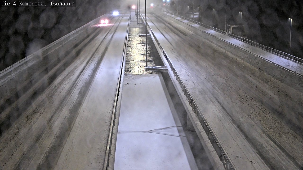 Weather Camera Image Väg 4 Keminmaa, Keminmaa, Lappi