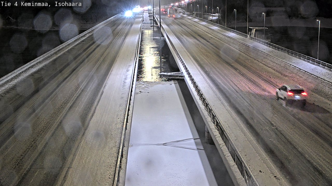 Weather Camera Image Väg 4 Keminmaa, Keminmaa, Lappi