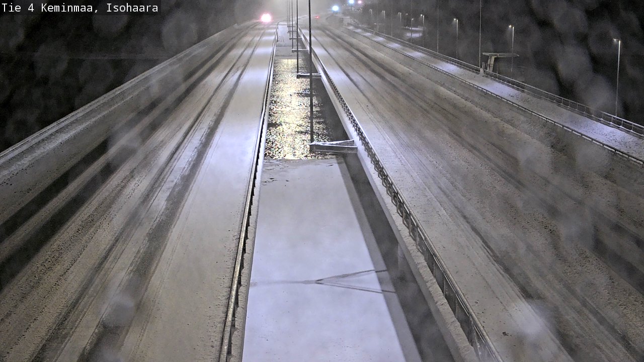 Weather Camera Image Väg 4 Keminmaa, Keminmaa, Lappi