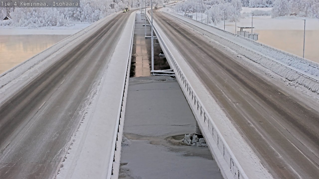 Weather Camera Image Road 4 Keminmaa, Keminmaa, Lappi