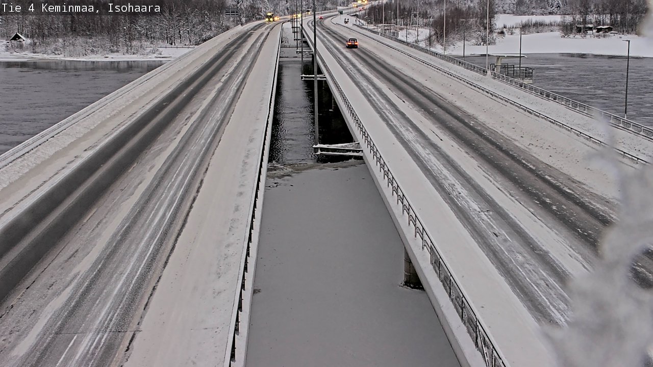 Weather Camera Image Väg 4 Keminmaa, Keminmaa, Lappi