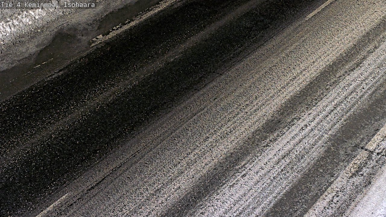 Weather Camera Image Väg 4 Keminmaa, Keminmaa, Lappi