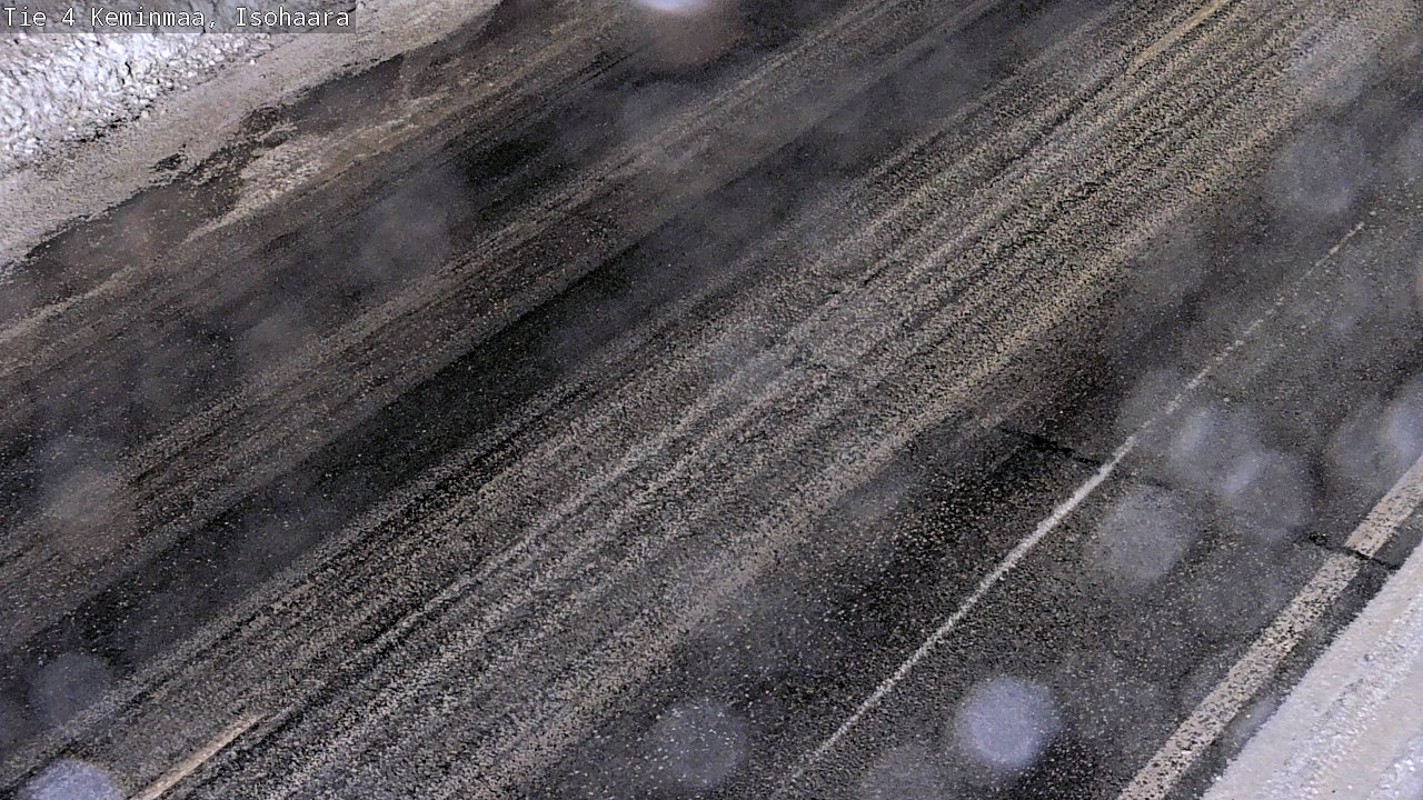 Weather Camera Image Väg 4 Keminmaa, Keminmaa, Lappi