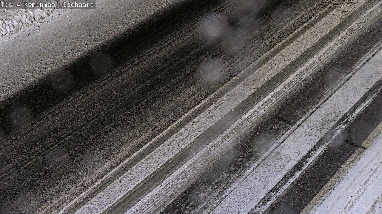 Weather Camera Image Väg 4 Keminmaa, Keminmaa, Lappi