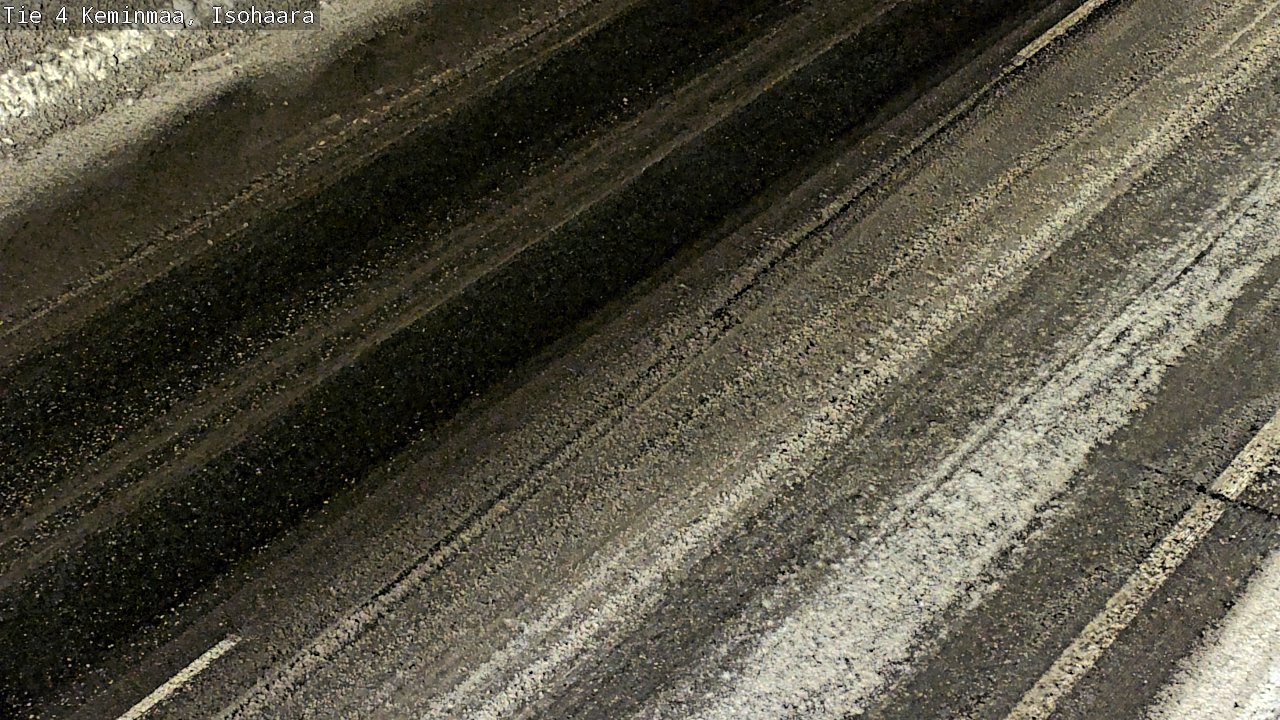 Weather Camera Image Väg 4 Keminmaa, Keminmaa, Lappi