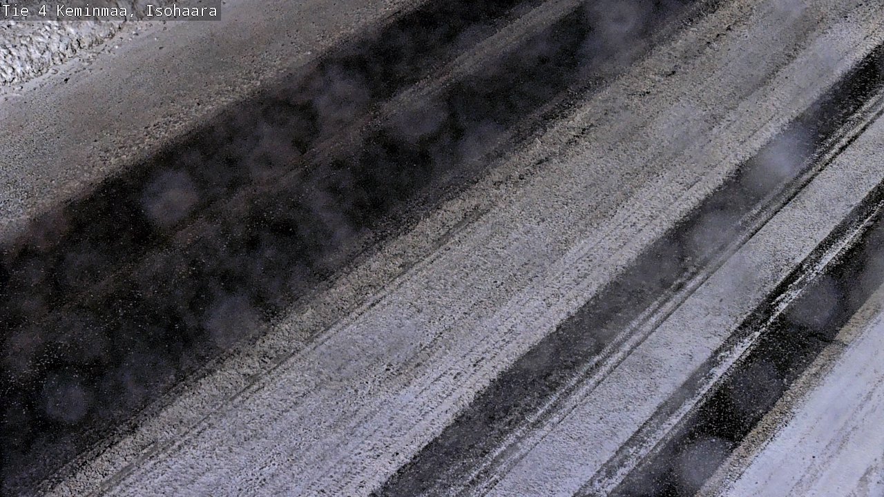 Weather Camera Image Väg 4 Keminmaa, Keminmaa, Lappi