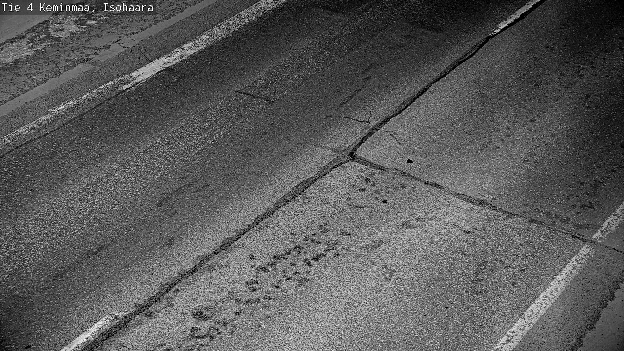 Weather Camera Image Road 4 Keminmaa, Keminmaa, Lappi