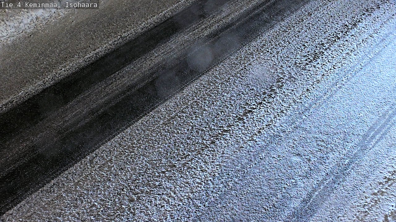 Weather Camera Image Väg 4 Keminmaa, Keminmaa, Lappi