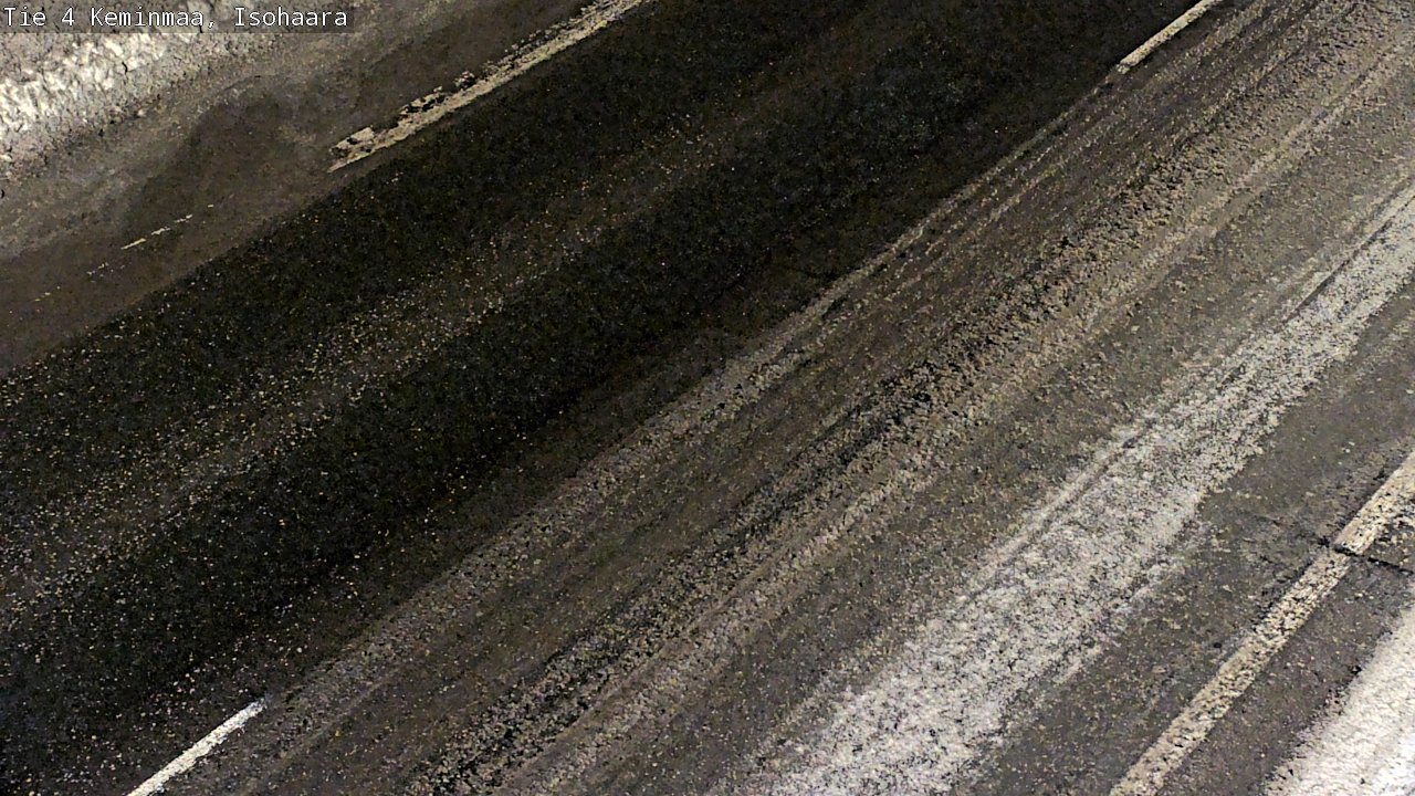 Weather Camera Image Väg 4 Keminmaa, Keminmaa, Lappi