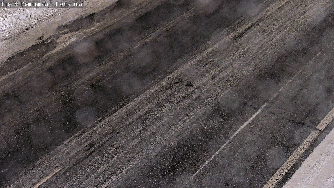 Weather Camera Image Väg 4 Keminmaa, Keminmaa, Lappi
