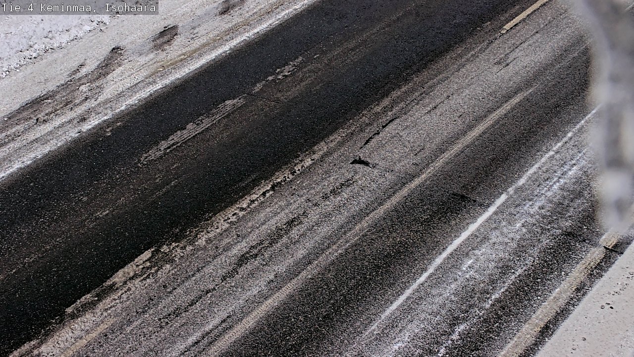 Weather Camera Image Väg 4 Keminmaa, Keminmaa, Lappi