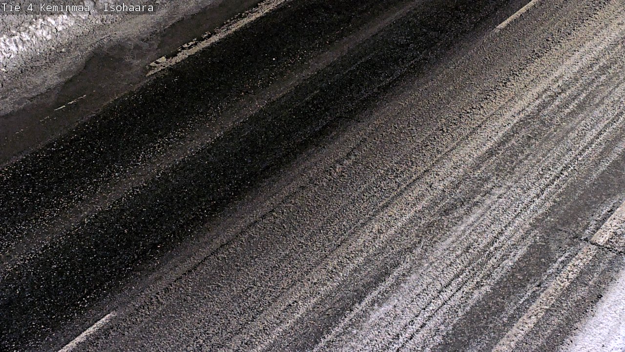 Weather Camera Image Väg 4 Keminmaa, Keminmaa, Lappi