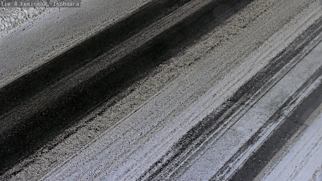 Weather Camera Image Väg 4 Keminmaa, Keminmaa, Lappi