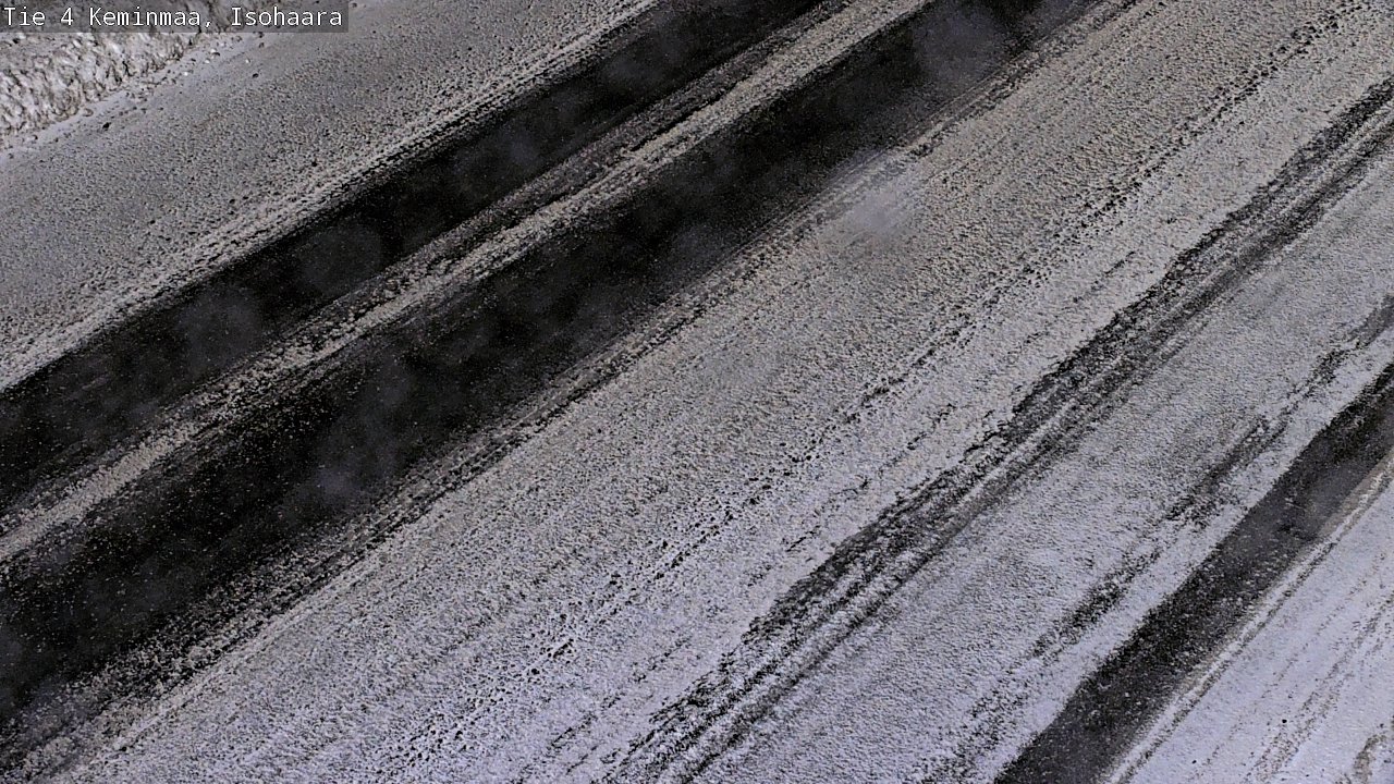 Weather Camera Image Väg 4 Keminmaa, Keminmaa, Lappi