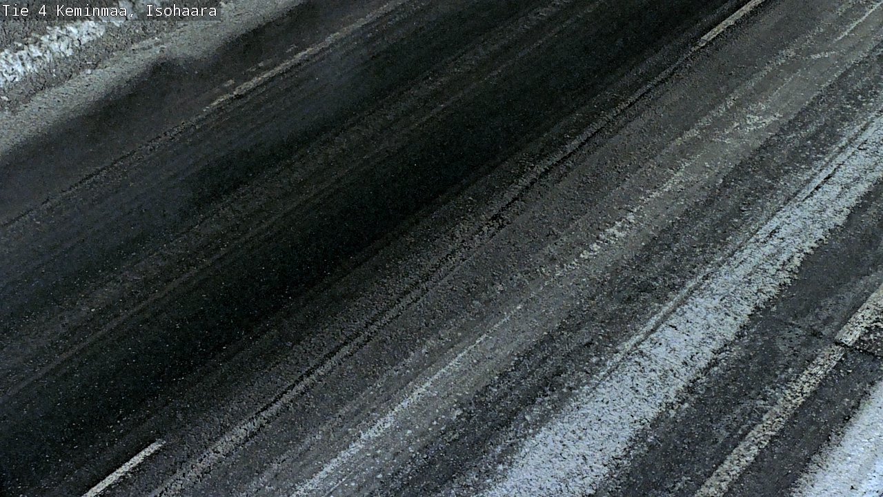Weather Camera Image Väg 4 Keminmaa, Keminmaa, Lappi