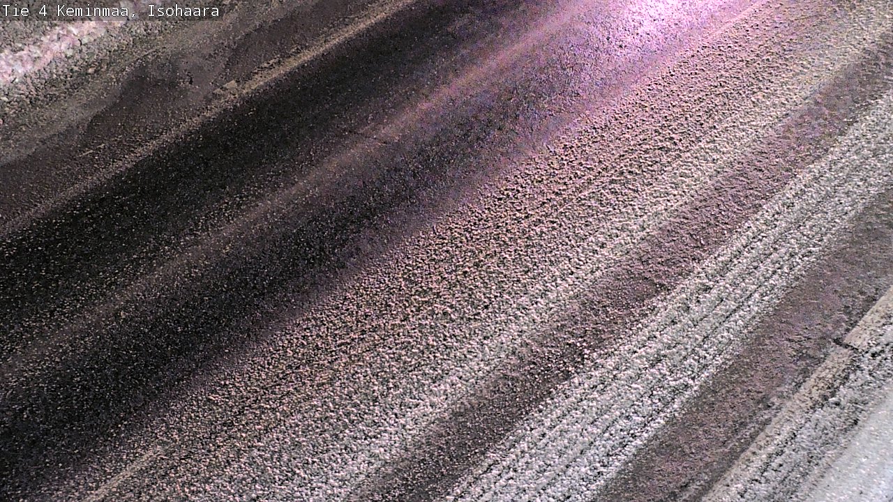 Weather Camera Image Väg 4 Keminmaa, Keminmaa, Lappi