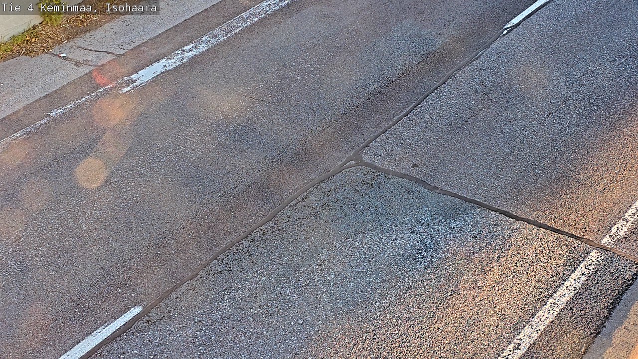 Weather Camera Image Road 4 Keminmaa, Keminmaa, Lappi
