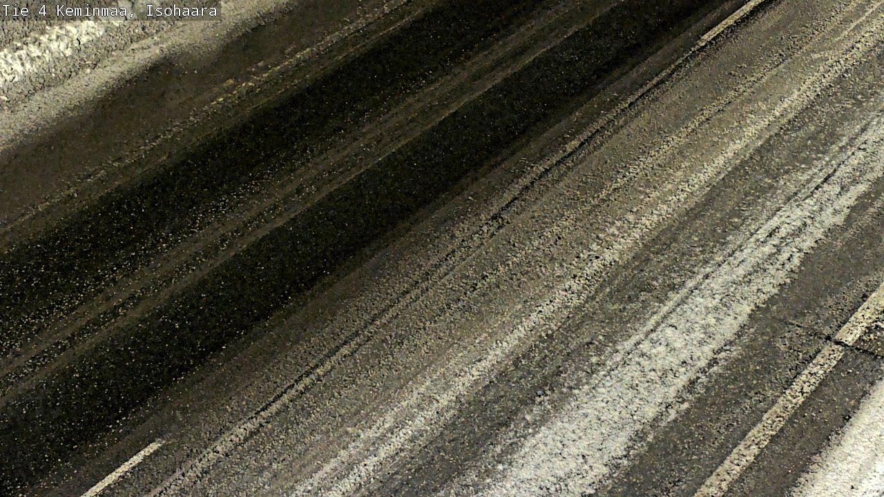 Weather Camera Image Väg 4 Keminmaa, Keminmaa, Lappi