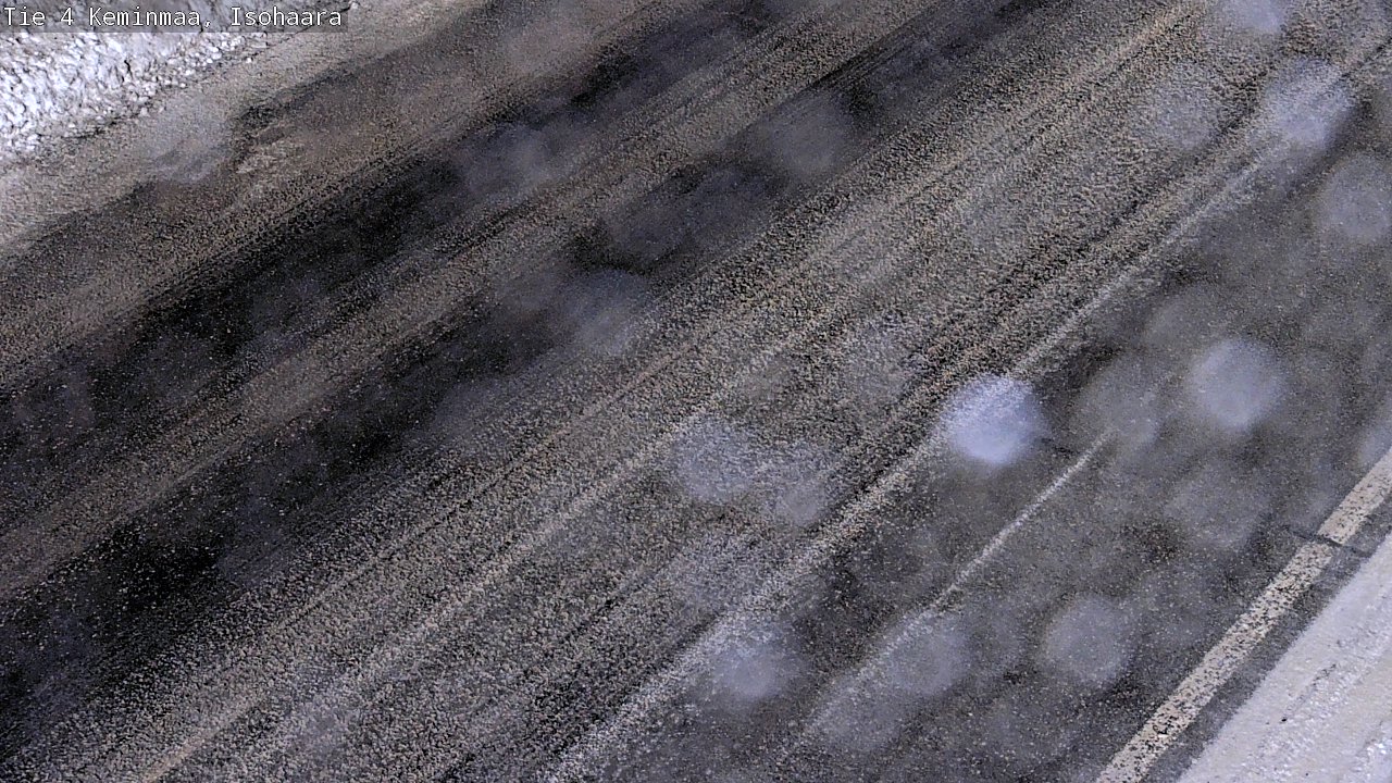 Weather Camera Image Väg 4 Keminmaa, Keminmaa, Lappi
