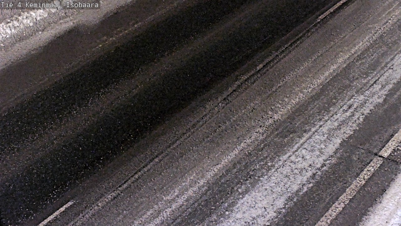 Weather Camera Image Väg 4 Keminmaa, Keminmaa, Lappi