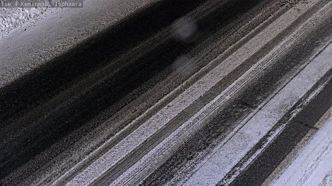 Weather Camera Image Väg 4 Keminmaa, Keminmaa, Lappi