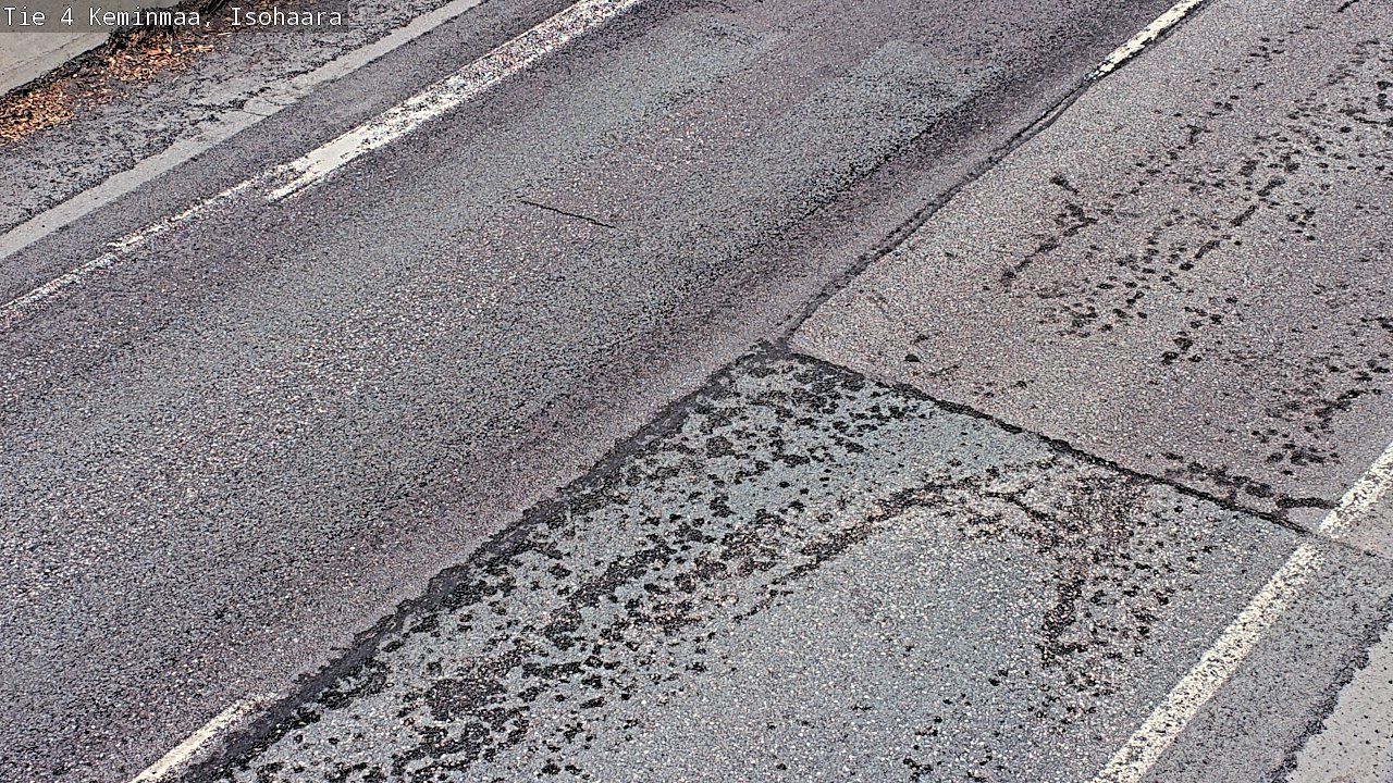 Weather Camera Image Road 4 Keminmaa, Keminmaa, Lappi