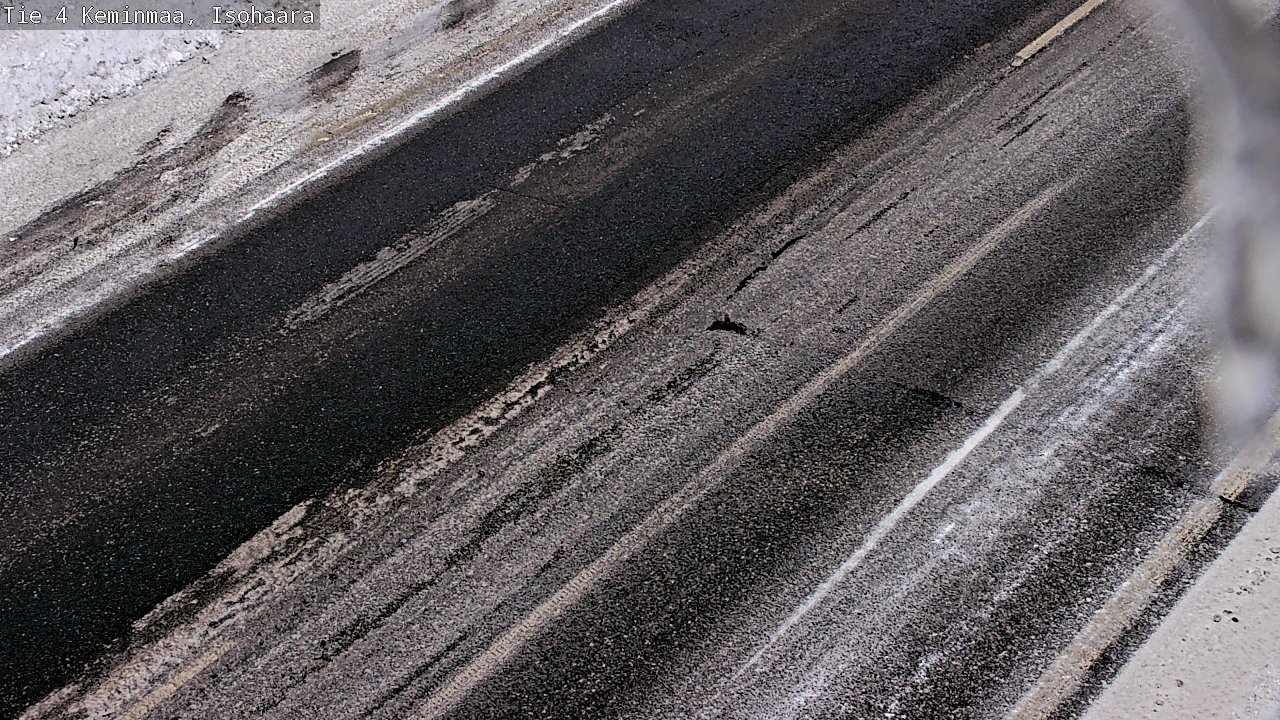 Weather Camera Image Väg 4 Keminmaa, Keminmaa, Lappi