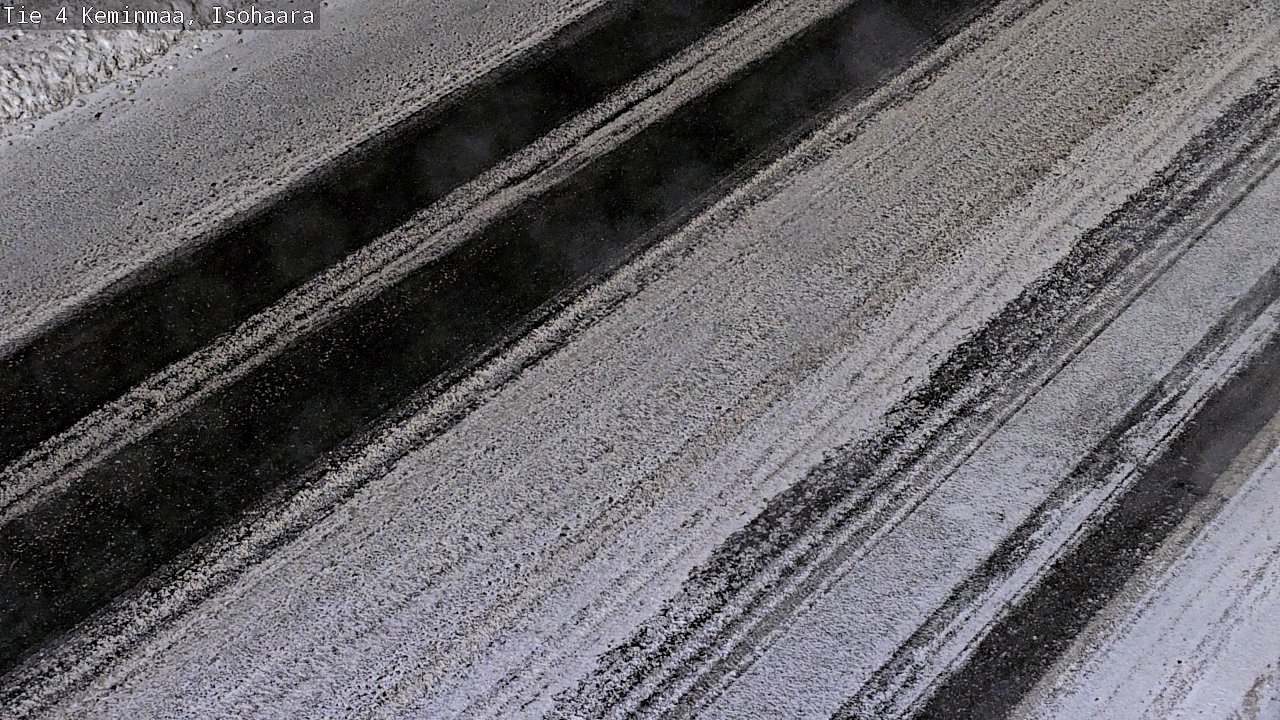 Weather Camera Image Väg 4 Keminmaa, Keminmaa, Lappi