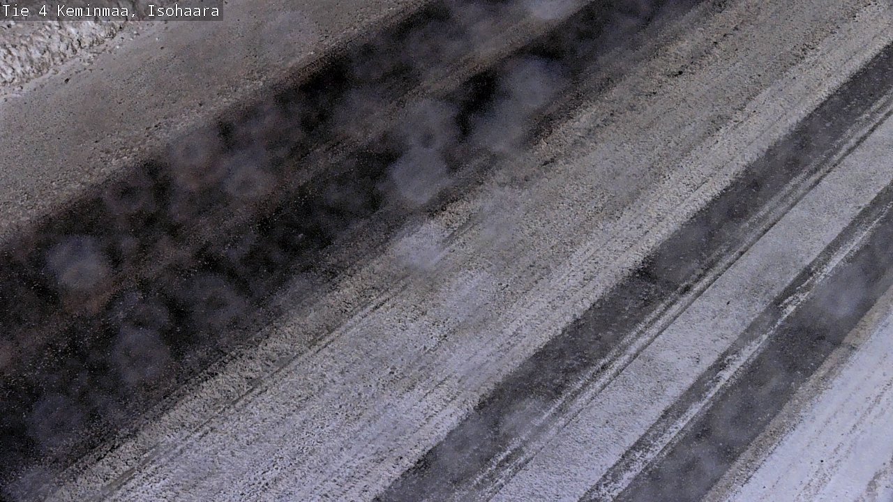 Weather Camera Image Väg 4 Keminmaa, Keminmaa, Lappi