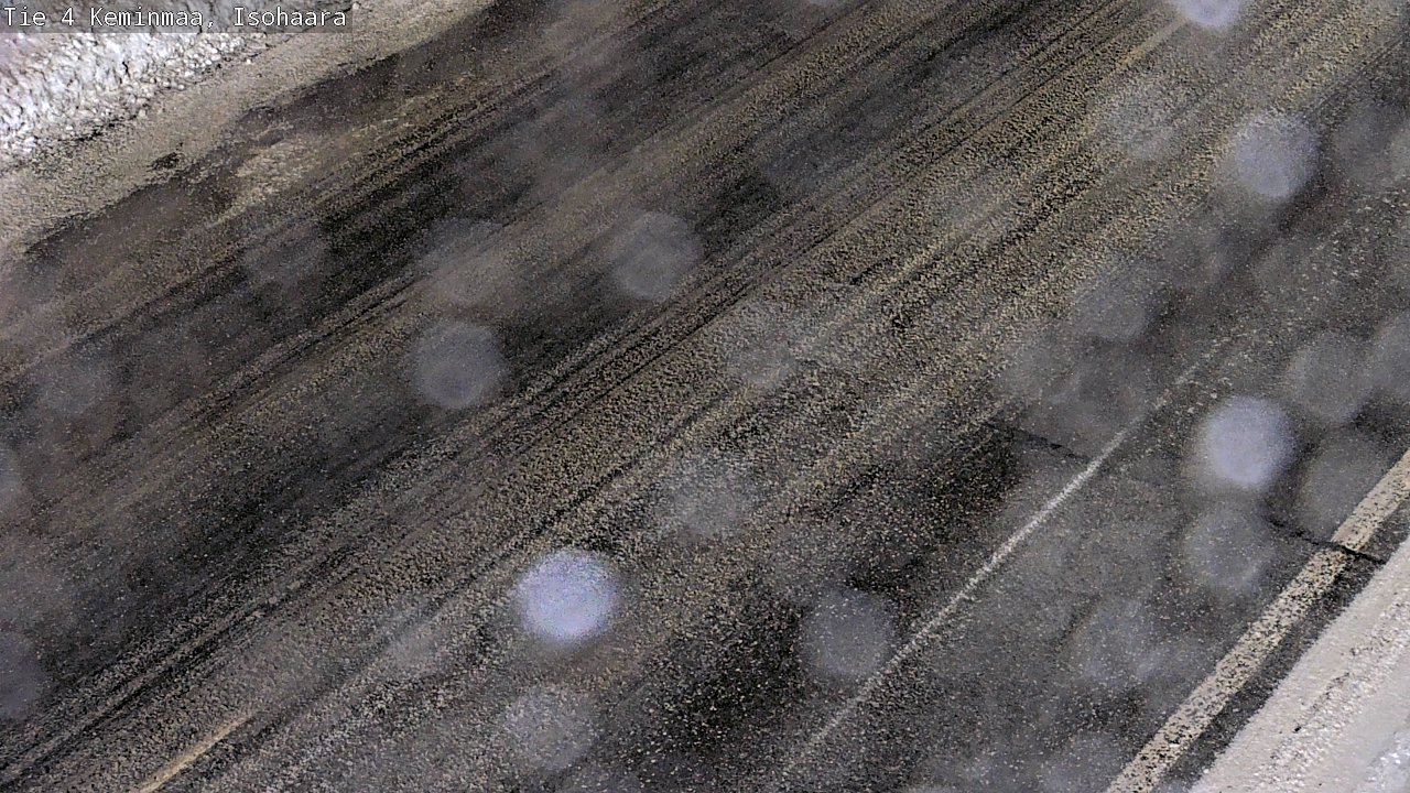 Weather Camera Image Väg 4 Keminmaa, Keminmaa, Lappi
