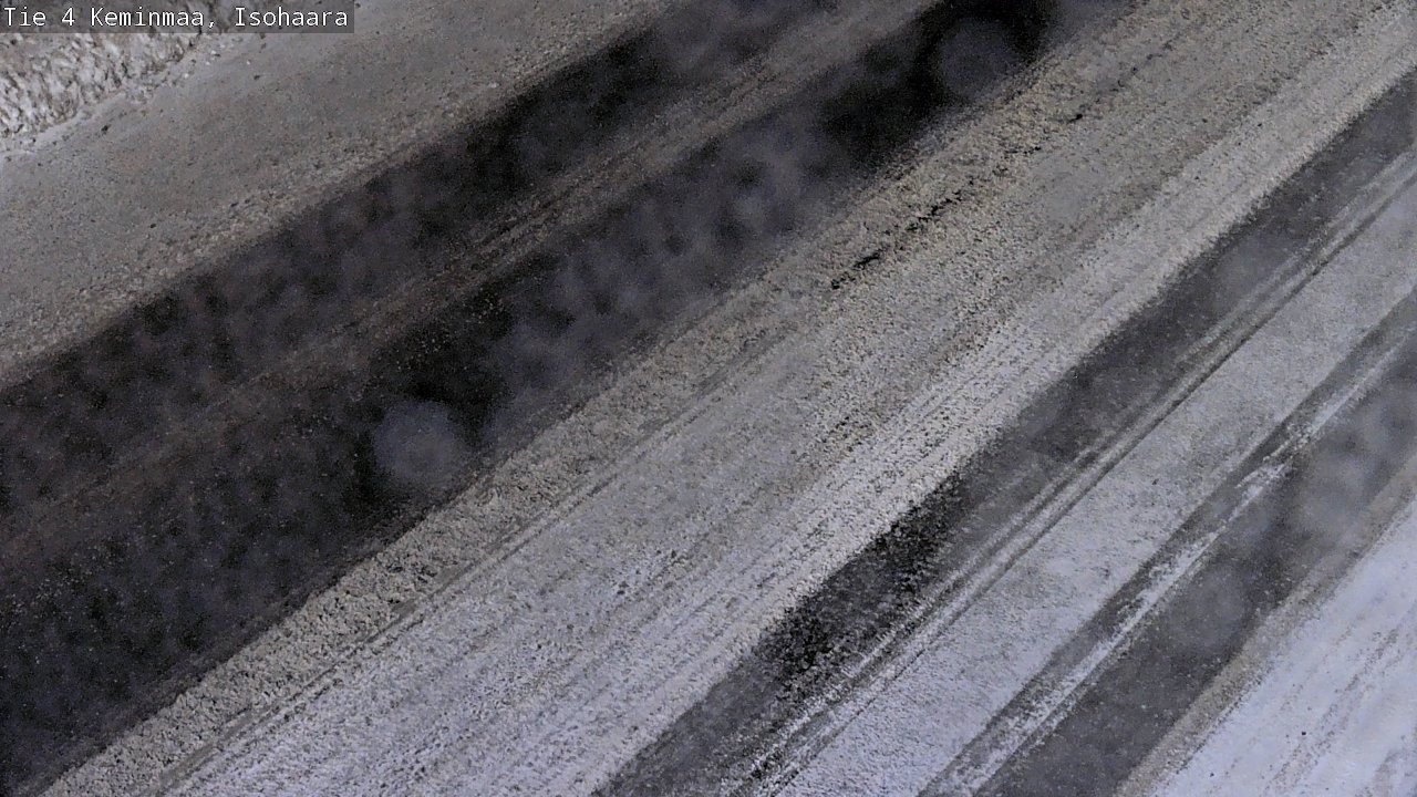 Weather Camera Image Väg 4 Keminmaa, Keminmaa, Lappi