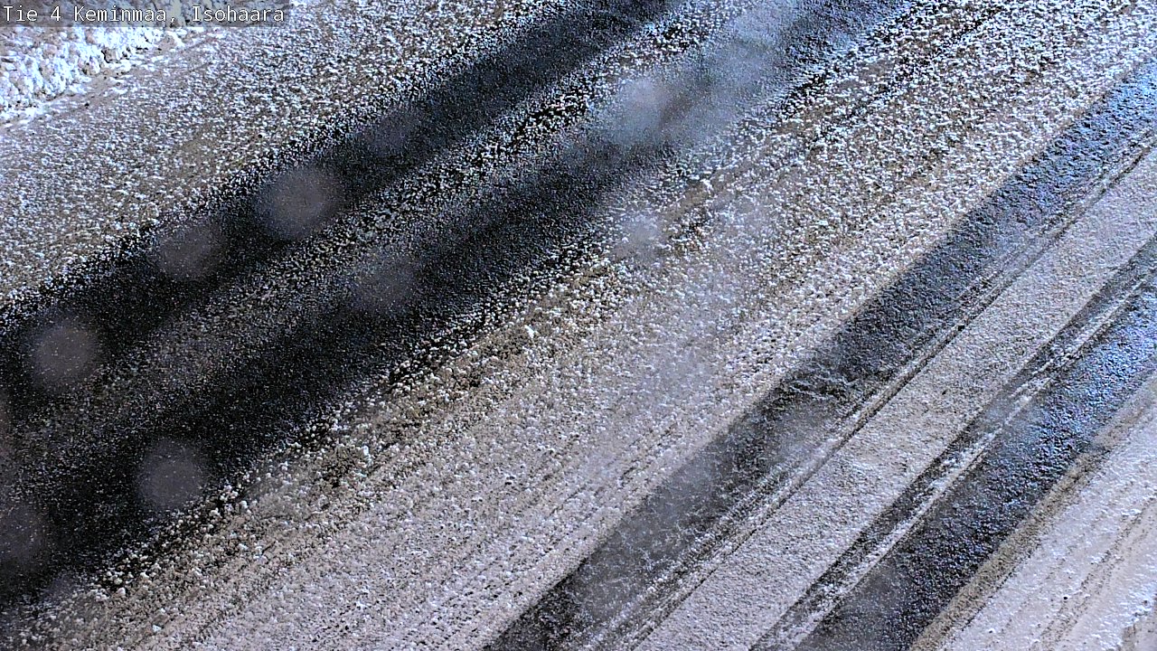 Weather Camera Image Väg 4 Keminmaa, Keminmaa, Lappi