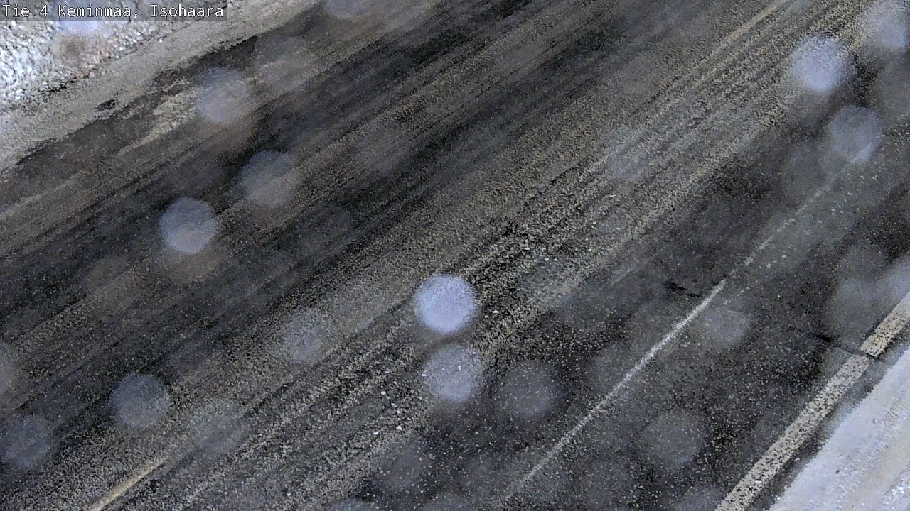 Weather Camera Image Väg 4 Keminmaa, Keminmaa, Lappi