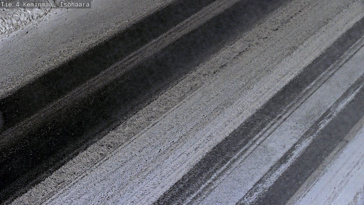 Weather Camera Image Väg 4 Keminmaa, Keminmaa, Lappi