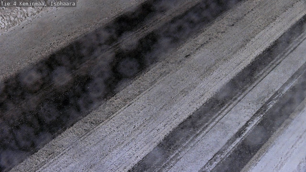Weather Camera Image Väg 4 Keminmaa, Keminmaa, Lappi