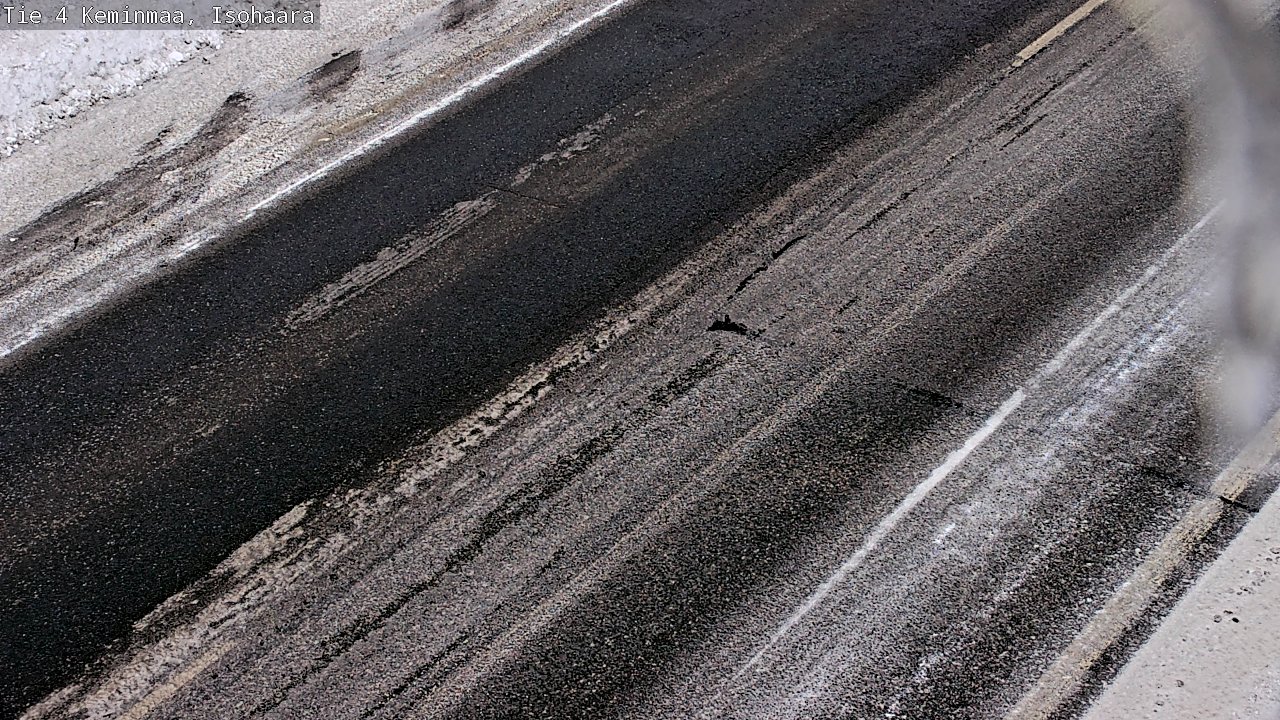 Weather Camera Image Väg 4 Keminmaa, Keminmaa, Lappi