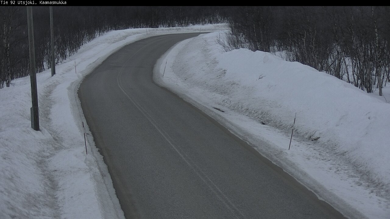 Weather Camera Image Road 92 Utsjoki, Kaamasmukka, Utsjoki, Lappi