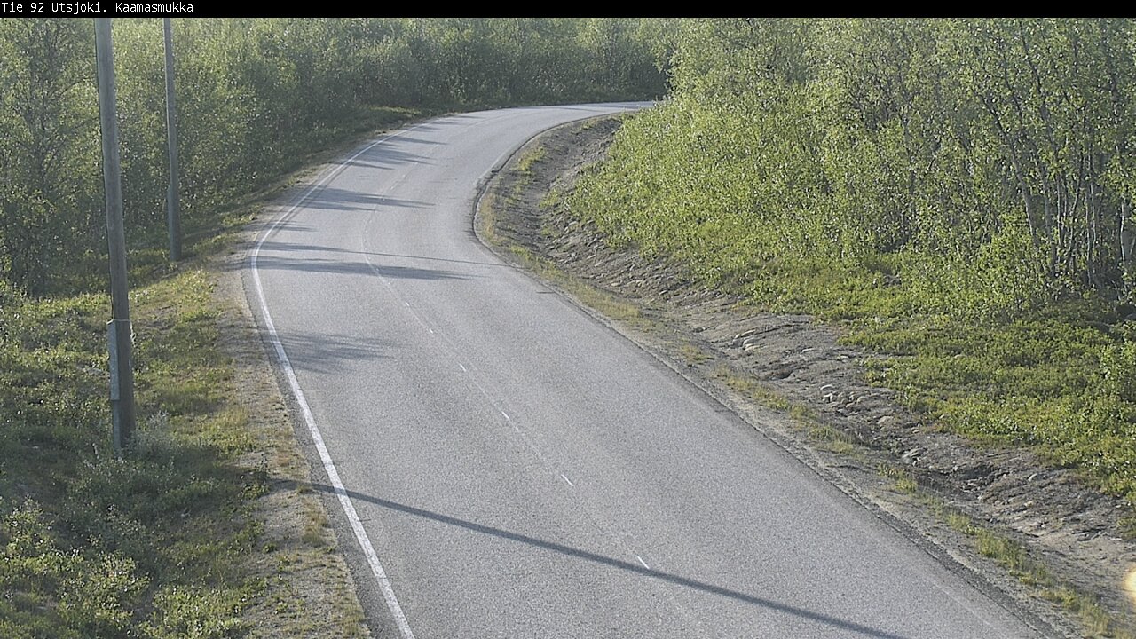 Weather Camera Image Väg 92 Utsjoki, Kaamasmukka, Utsjoki, Lappi