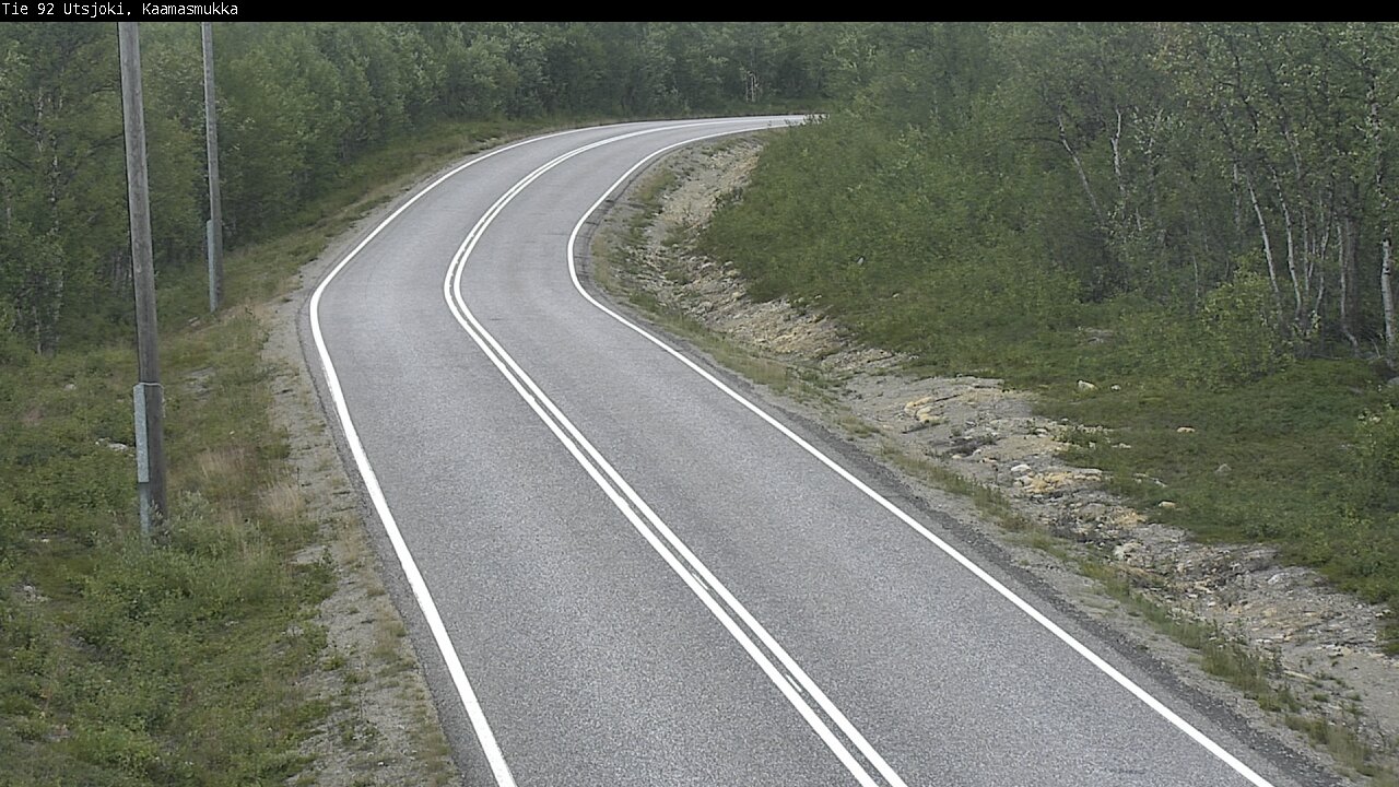 Kelikamerat Kuva Tie 92 Utsjoki, Kaamasmukka, Utsjoki, Lappi