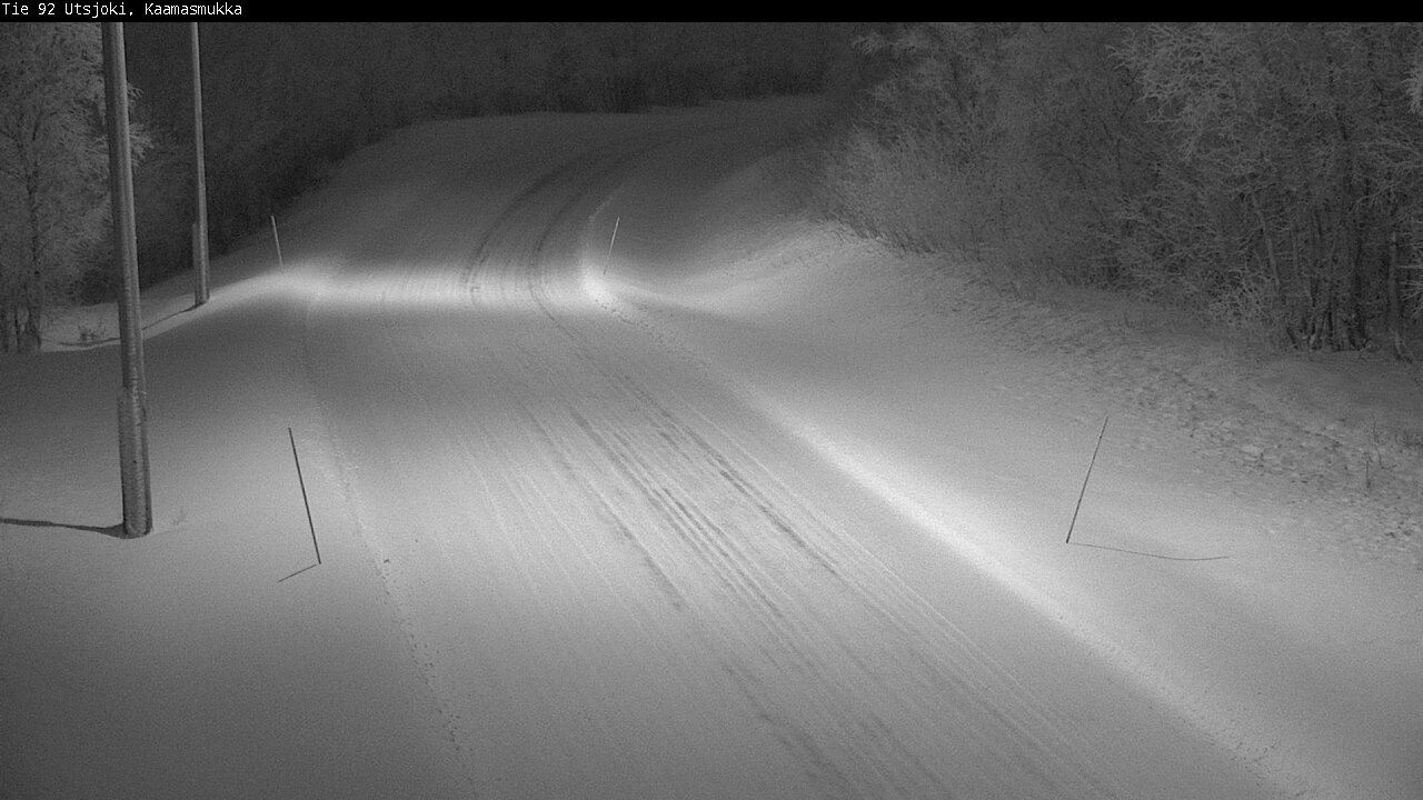 Kelikamerat Kuva Tie 92 Utsjoki, Kaamasmukka, Utsjoki, Lappi