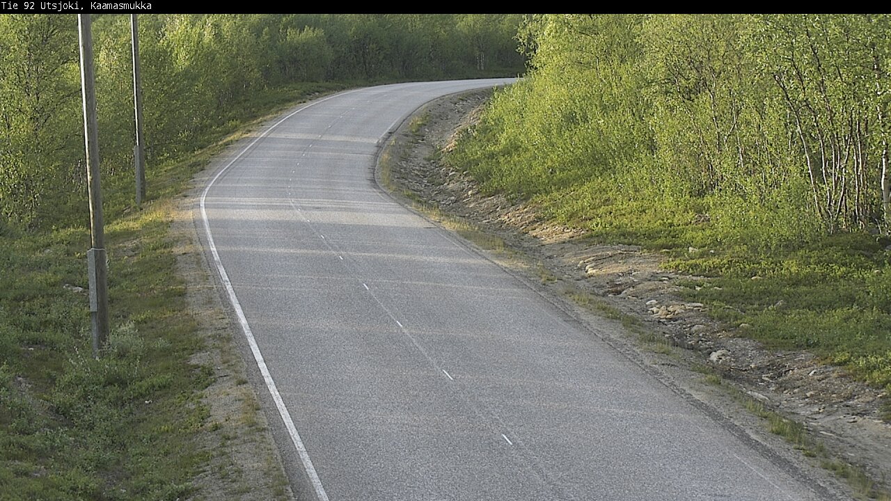 Kelikamerat Kuva Tie 92 Utsjoki, Kaamasmukka, Utsjoki, Lappi