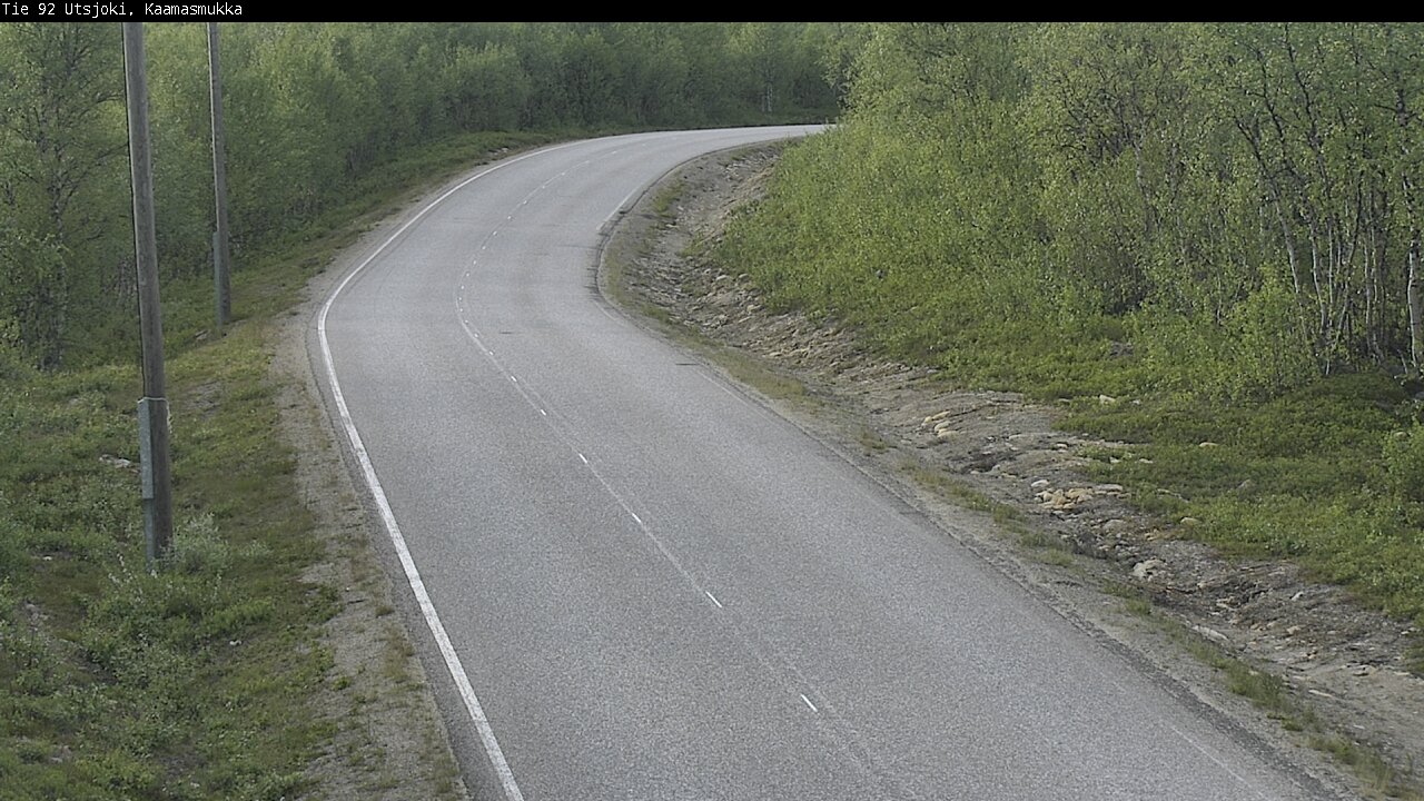 Kelikamerat Kuva Tie 92 Utsjoki, Kaamasmukka, Utsjoki, Lappi