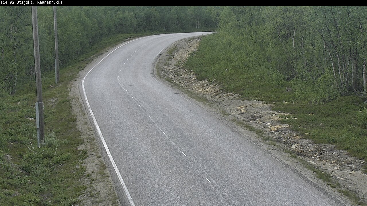 Kelikamerat Kuva Tie 92 Utsjoki, Kaamasmukka, Utsjoki, Lappi