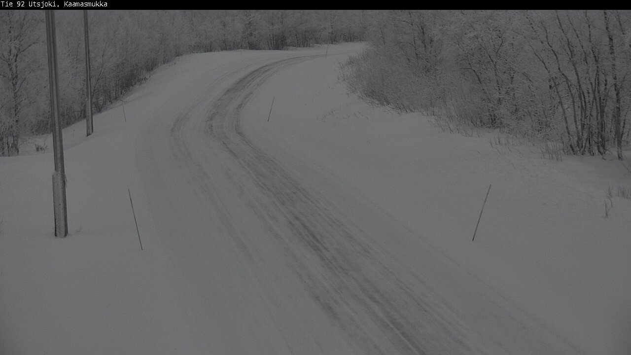 Kelikamerat Kuva Tie 92 Utsjoki, Kaamasmukka, Utsjoki, Lappi