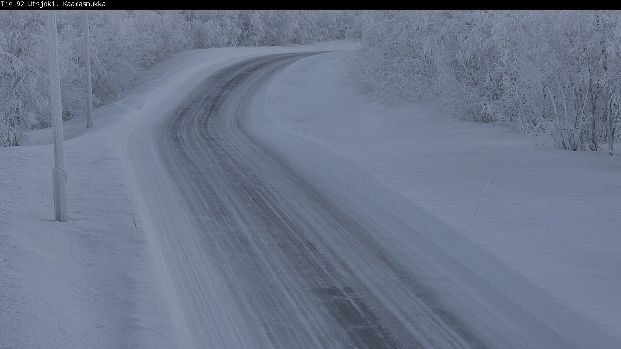 Weather Camera Image Road 92 Utsjoki, Kaamasmukka, Utsjoki, Lappi
